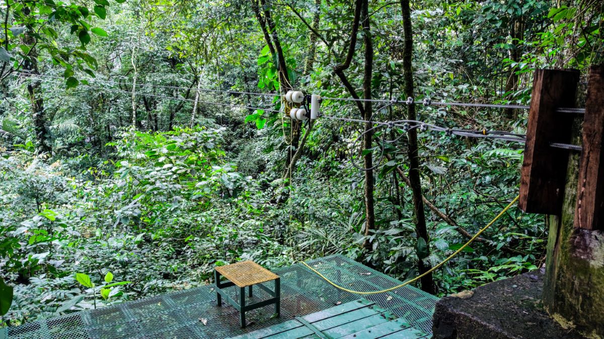 Zipline im Dschungel von El Valle de Anton