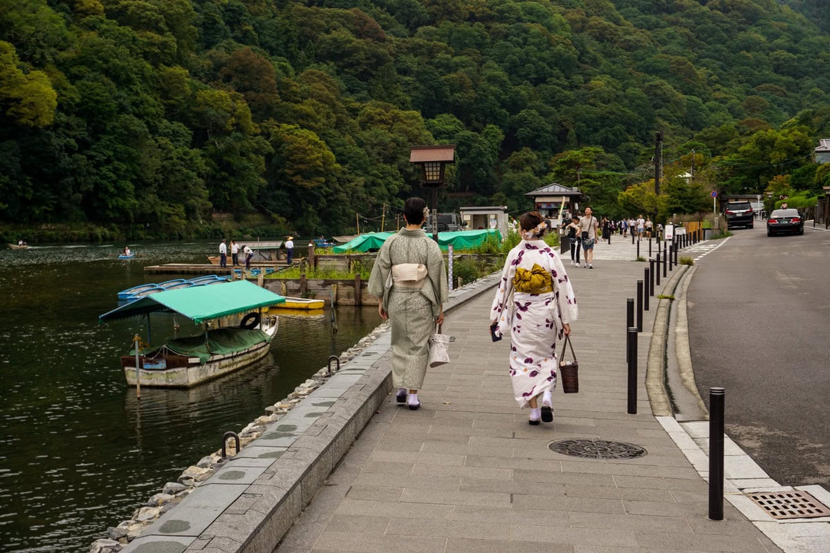 Arashiyama als Ziel für einen Tagesausflug ab Kyoto
