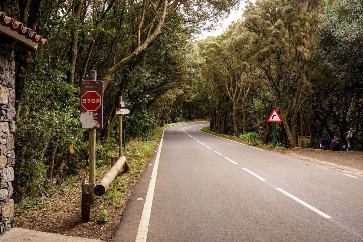 Autofoahren auf La Gomera kann gefährlich sein