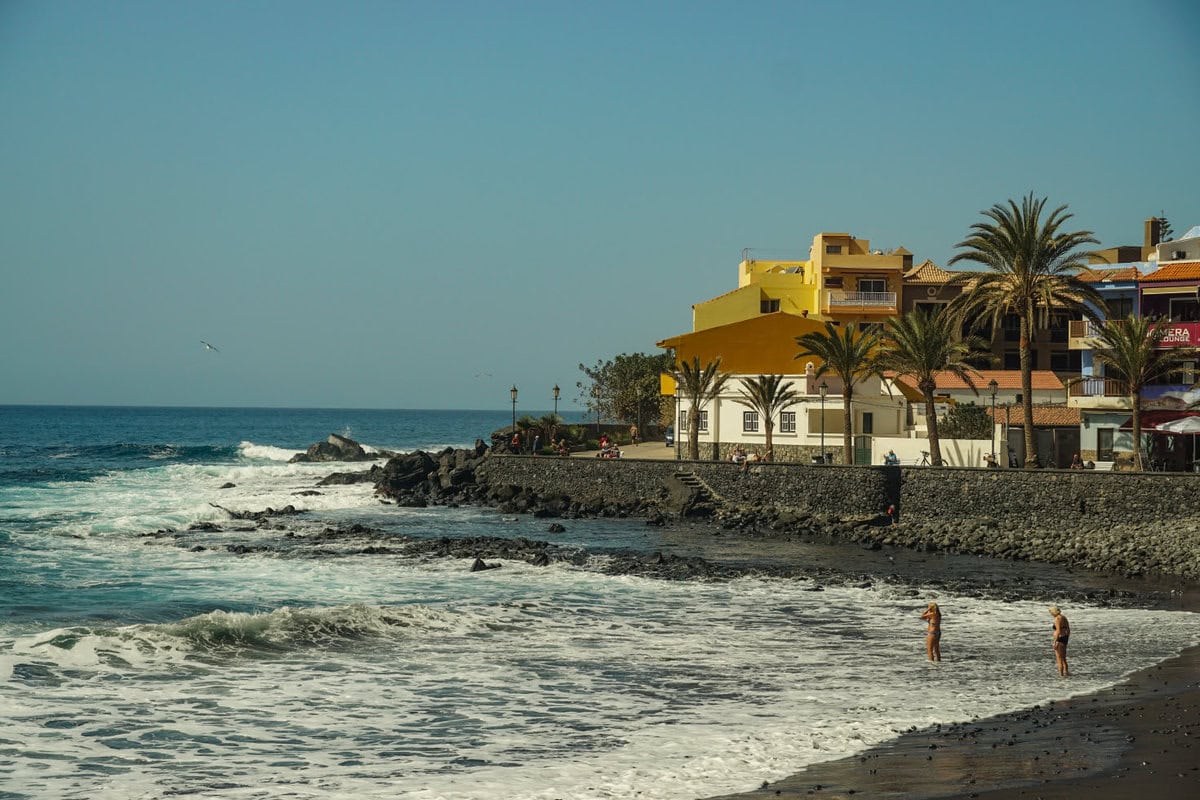 Playa La Calera in Valle Gran Rey als Strand zum Baden