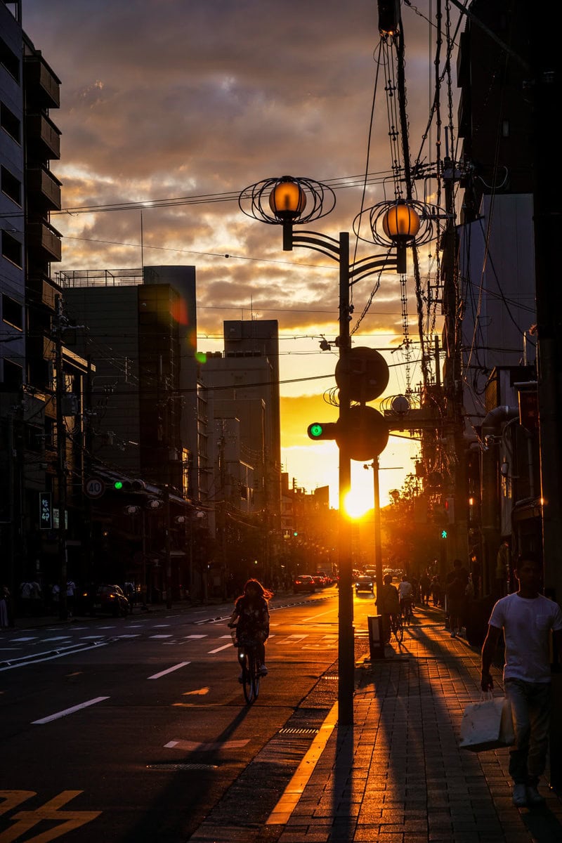 Sonnenuntergang in Kyoto: Die beste Zeit für Fotos und einen Spaziergang durch die Innenstadt