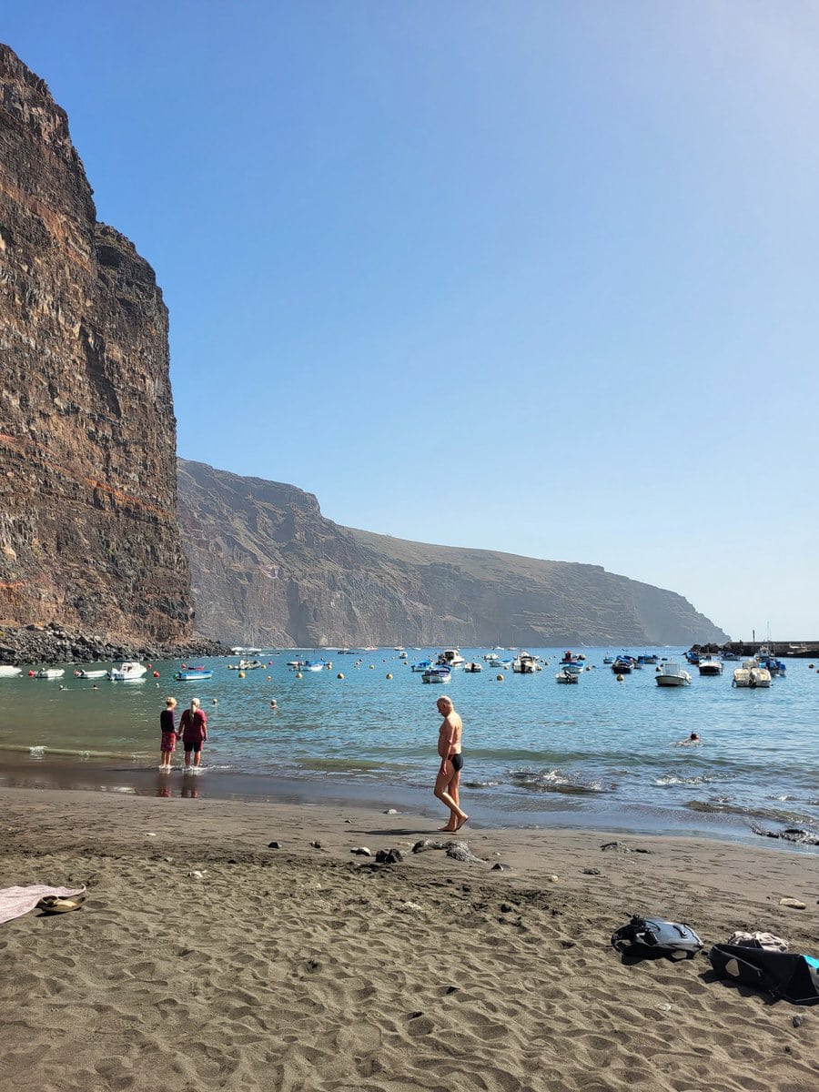 Playa Vueltas: Bester Strand zum Schwimmen in Valle Gran Rey