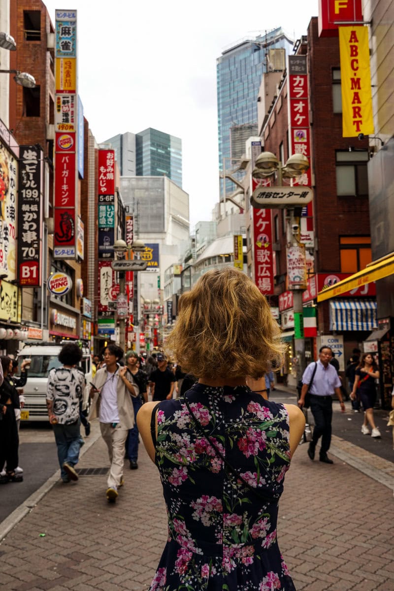 Bester Fotospot in Shibuya