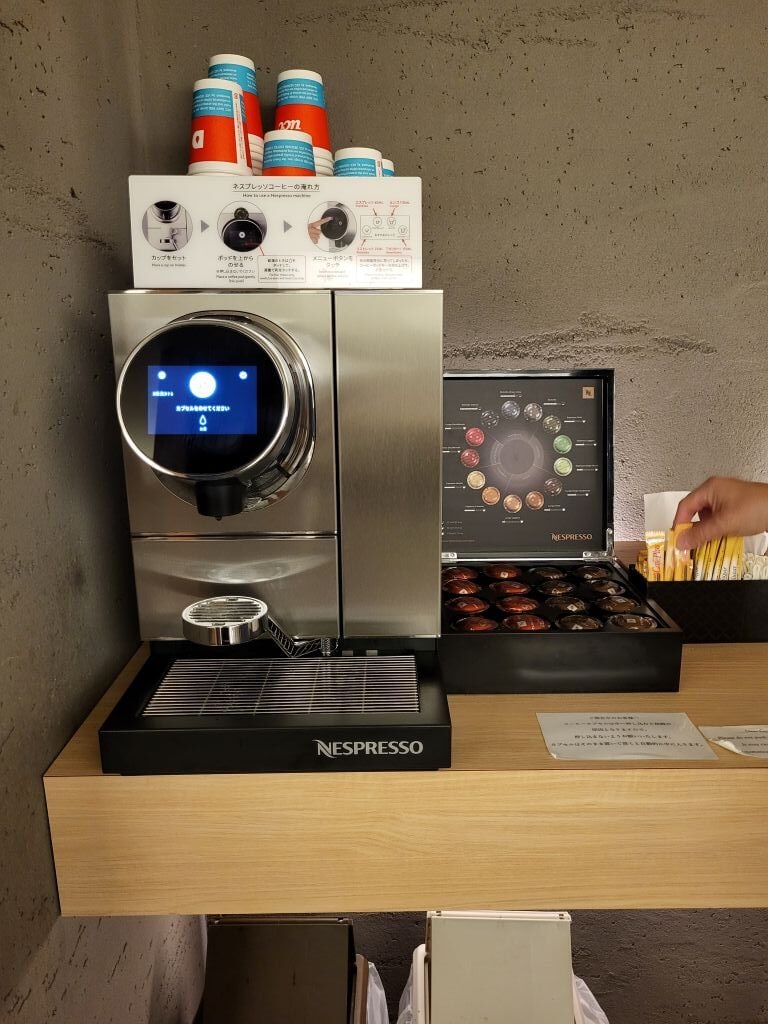 Kaffemaschine im Hotel Stay Sakura Fuga in Kyoto