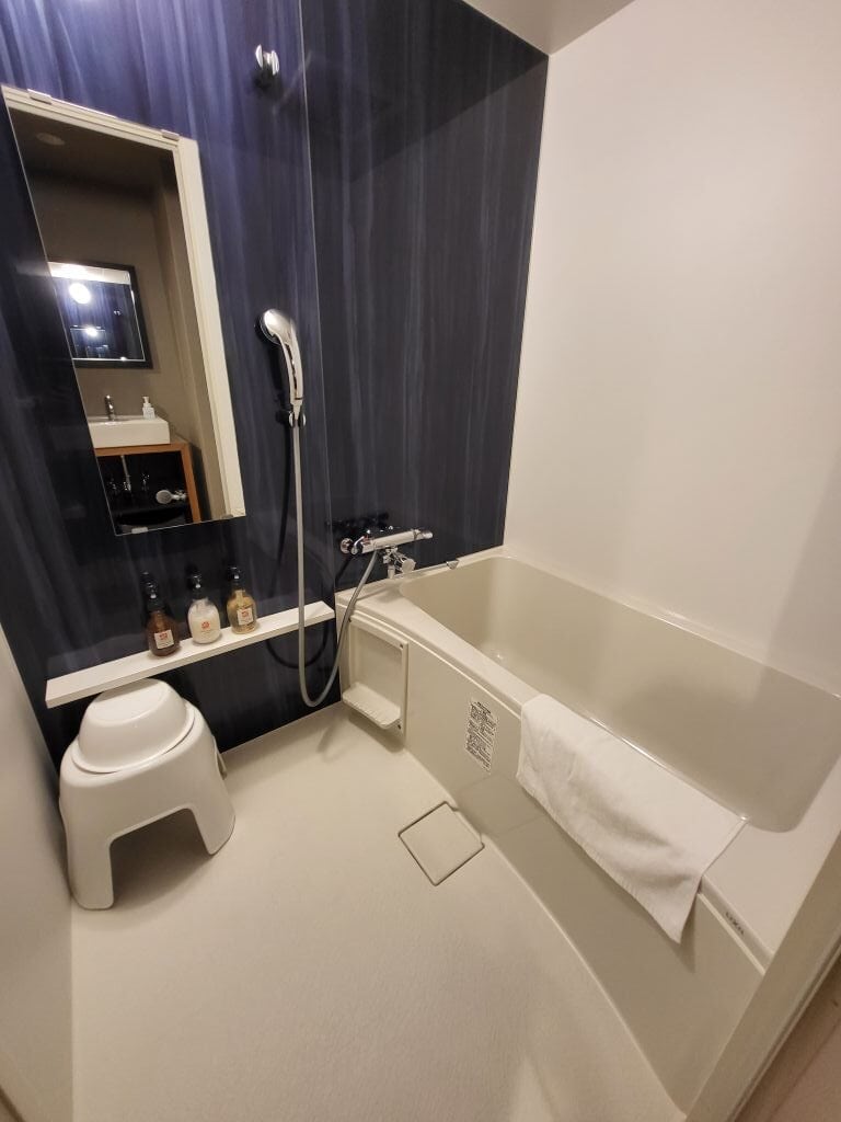 Bad im Hotel Stay Sakura Fuga in Kyoto