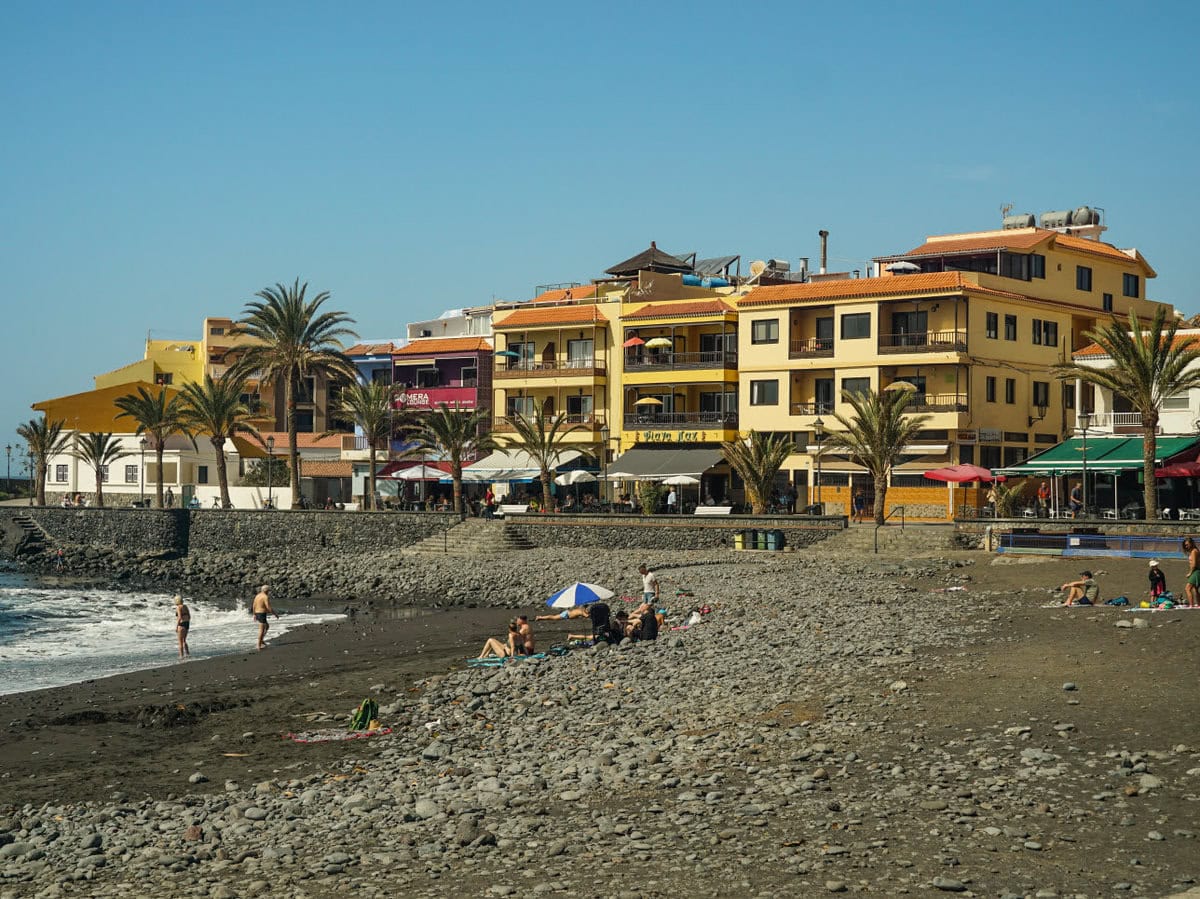 Wohnen und Unterkunft in La Playa / Playa Calera in Valle Gran Rey auf La Gomera, nah zum Strand