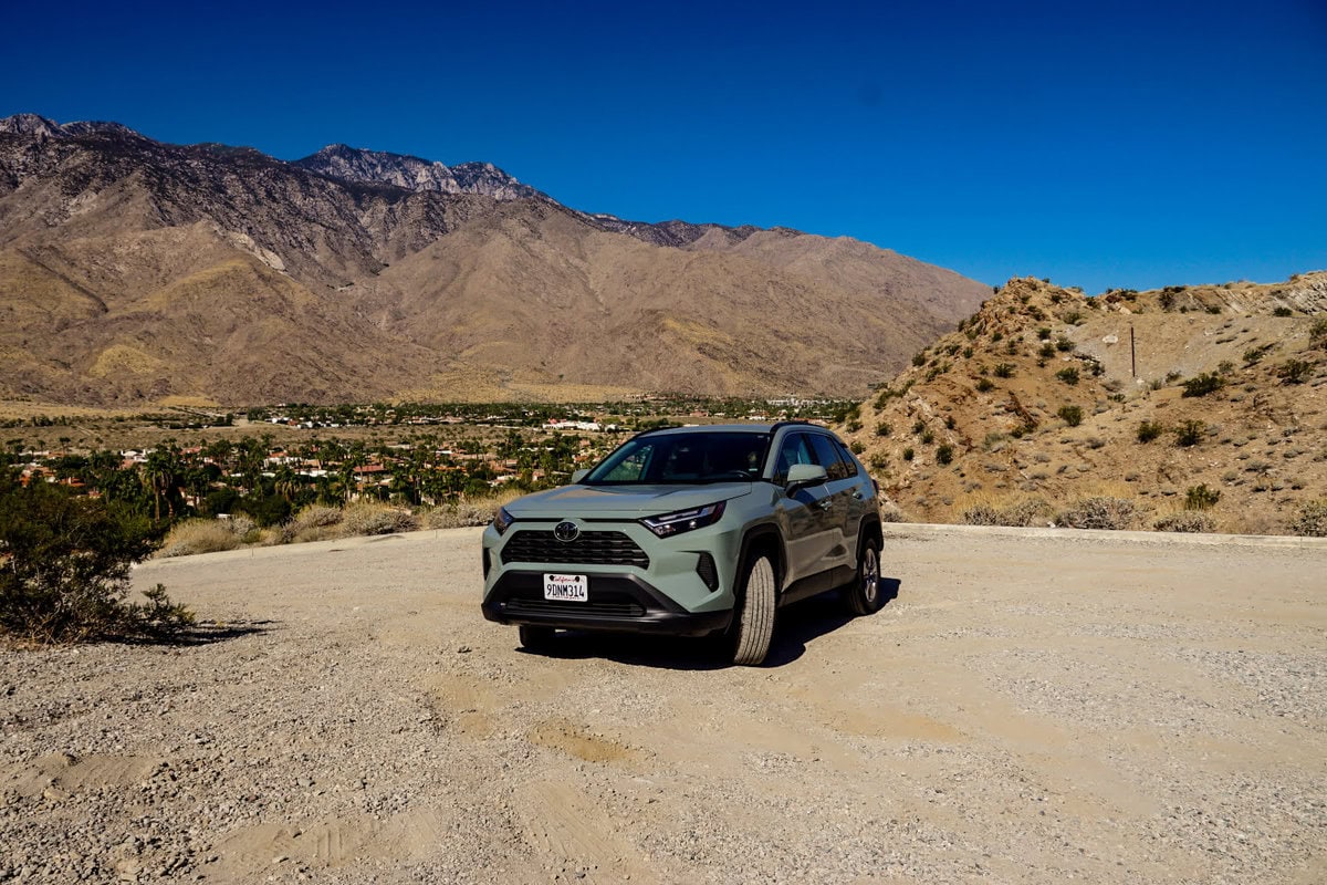 Fahrt von Palm Springs nach Joshua Tree Nationalpark