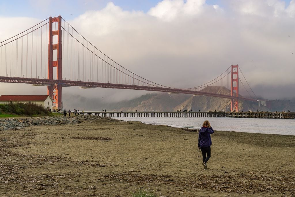 Golden Gate Beach San Francisco