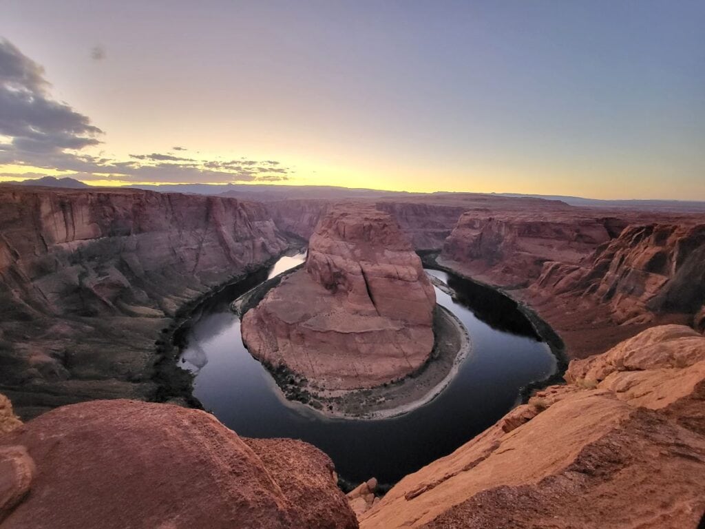 Horseshoe Bend in Page Arizona