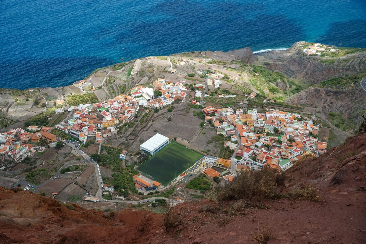 Agulo auf la Gomera in der Nähe von Hermigua