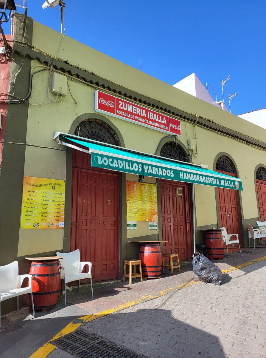 Bar in Vallehermoso