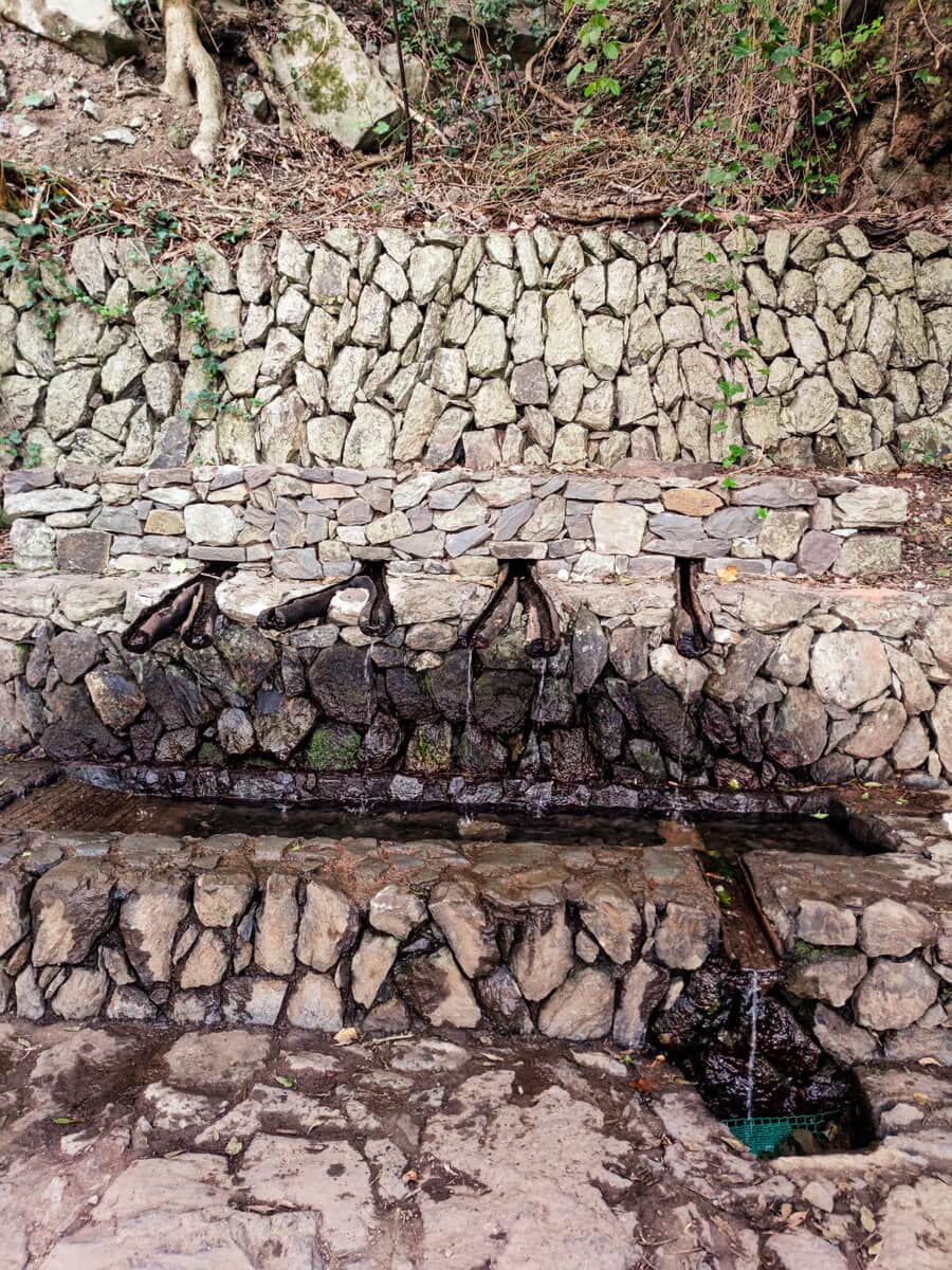 Chorros de Epina, auf dem Weg nach Alojera, auf La Gomera