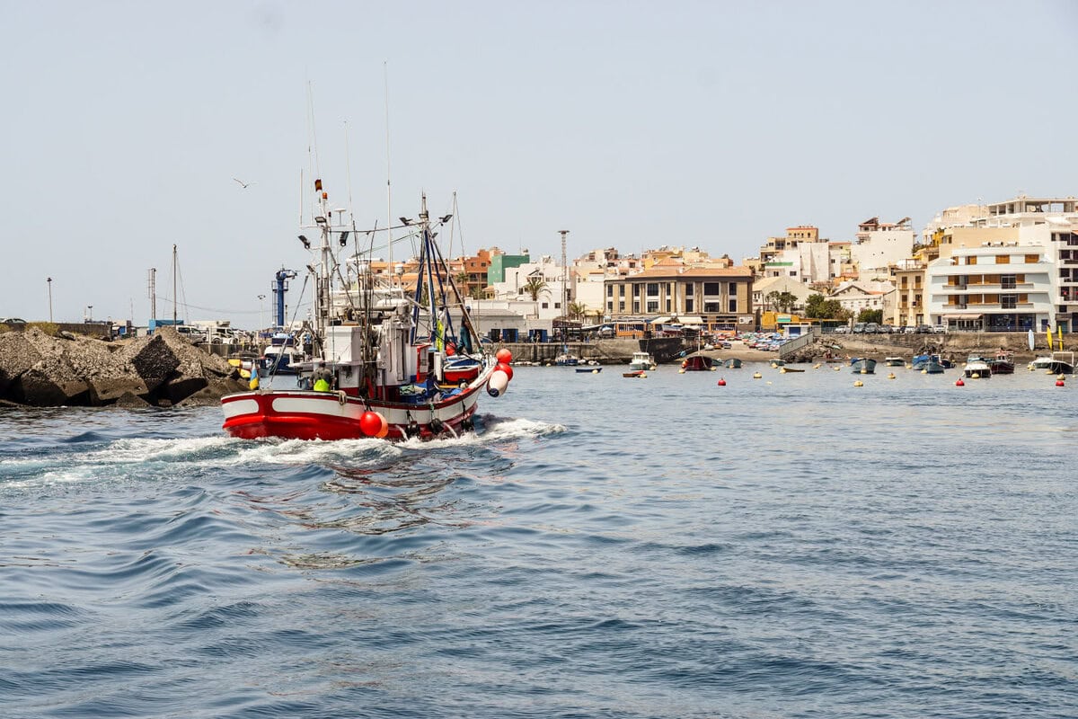 Abfahrt aus Valle Gran Rey auf La Gomera zur Whale Watching Tour