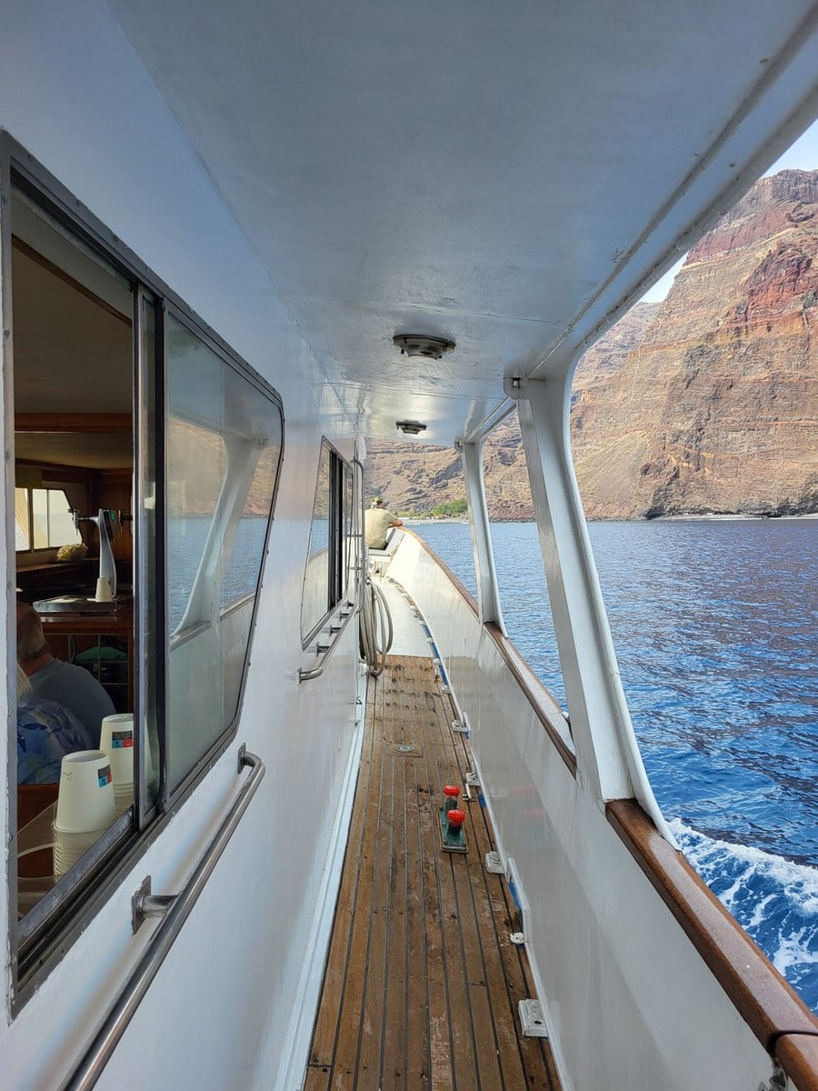 Whale Watching auf La Gomera Seegang und Wellen