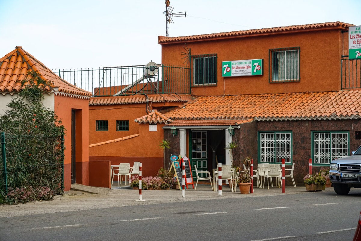Restaurant und Bar bei den Chorros de Epina in der Nähe von Alojera