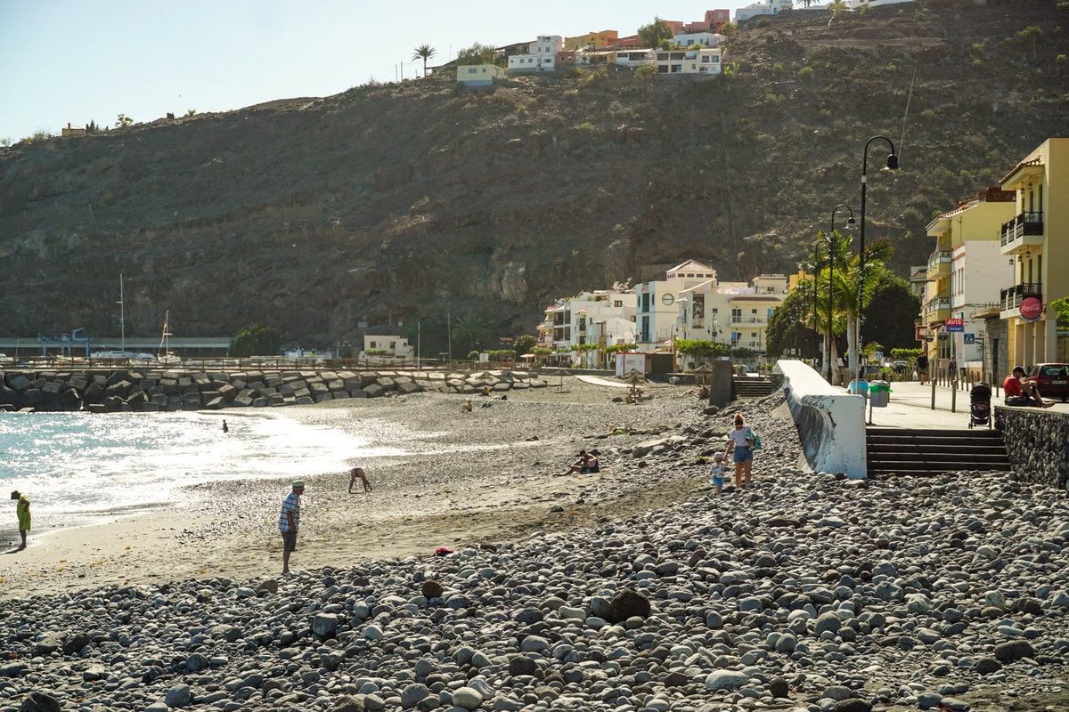 Strand von Playa Santiago bestens geeignet zum Baden