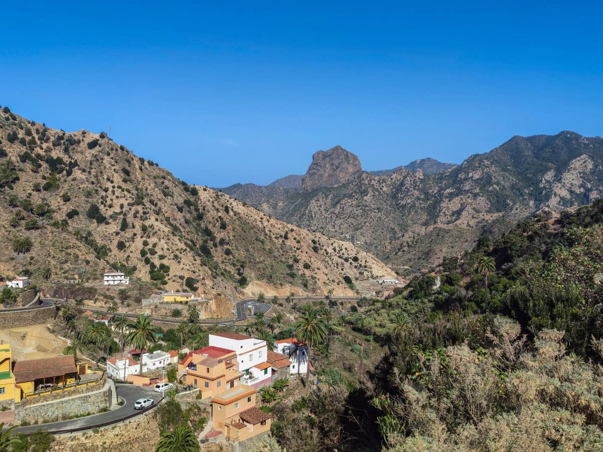 Tal von Vallehermoso auf La Gomera