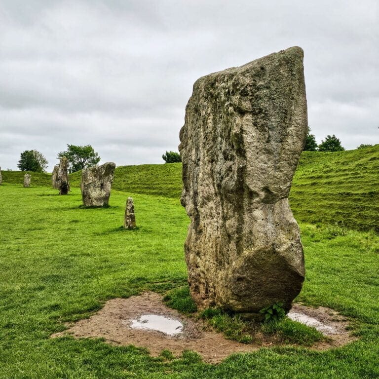 Avebury Henge in England