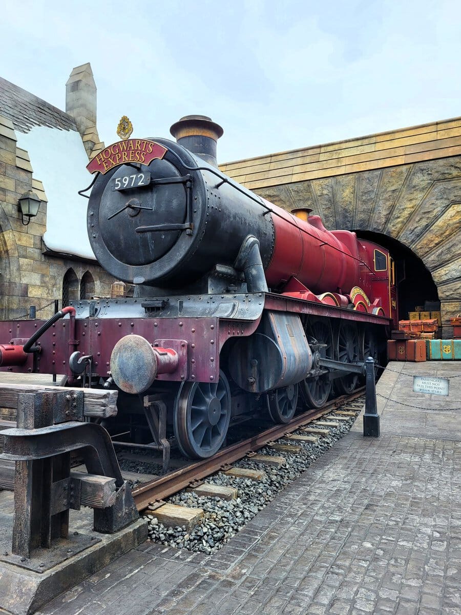 Hogwarts Express in den Universal Studios Osaka
