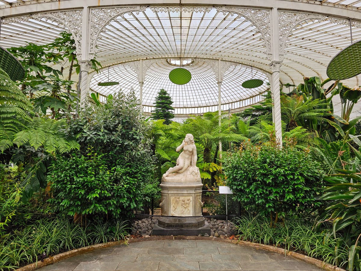 Kibbel Palace im botanischen Garten von Glasgow