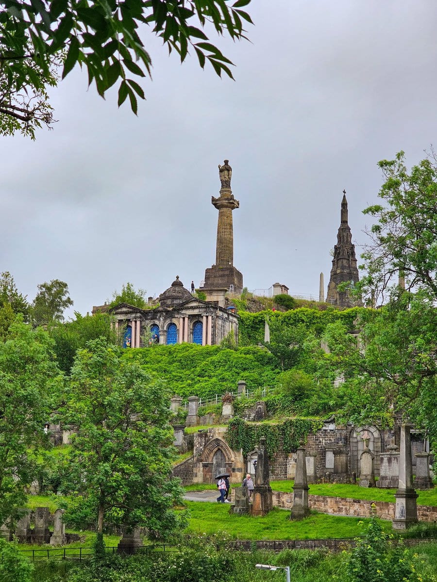 Glasgow Necropolis: Einer der Sehenswürdigkeiten von Glasgow