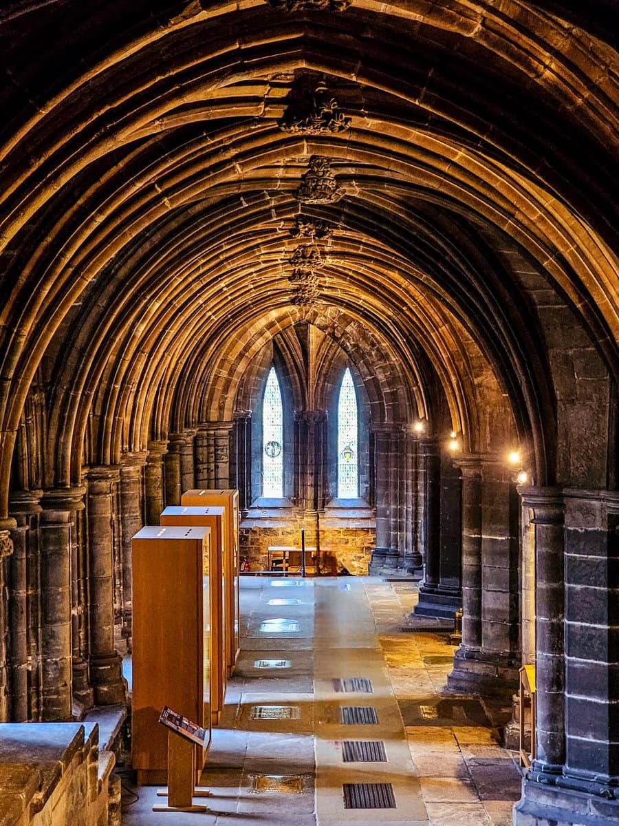 Krypta der St. Mungos Kirche in Glasgow