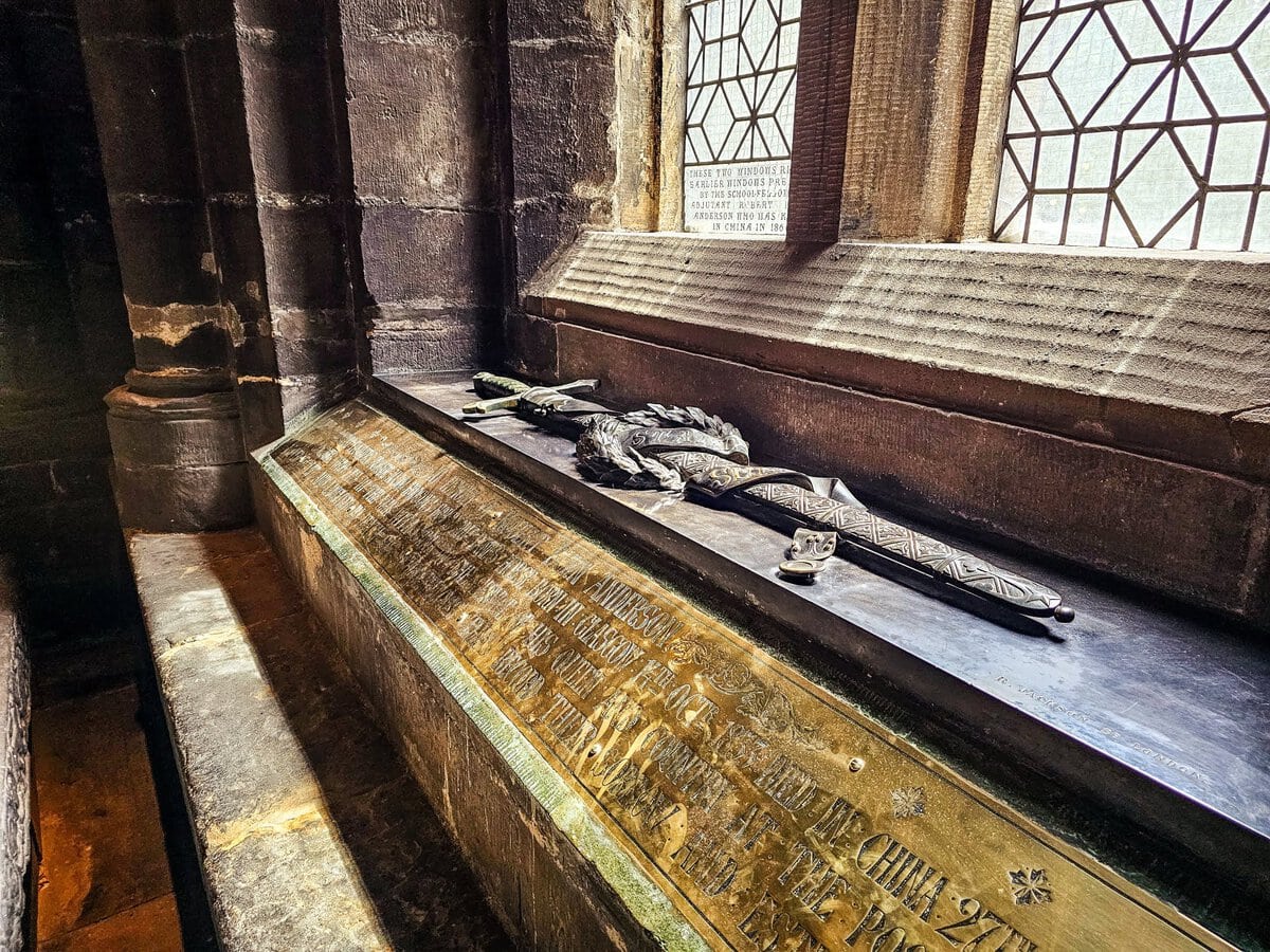 Sehenswürdigkeiten in der St. Mungos Kirche in Glasgow