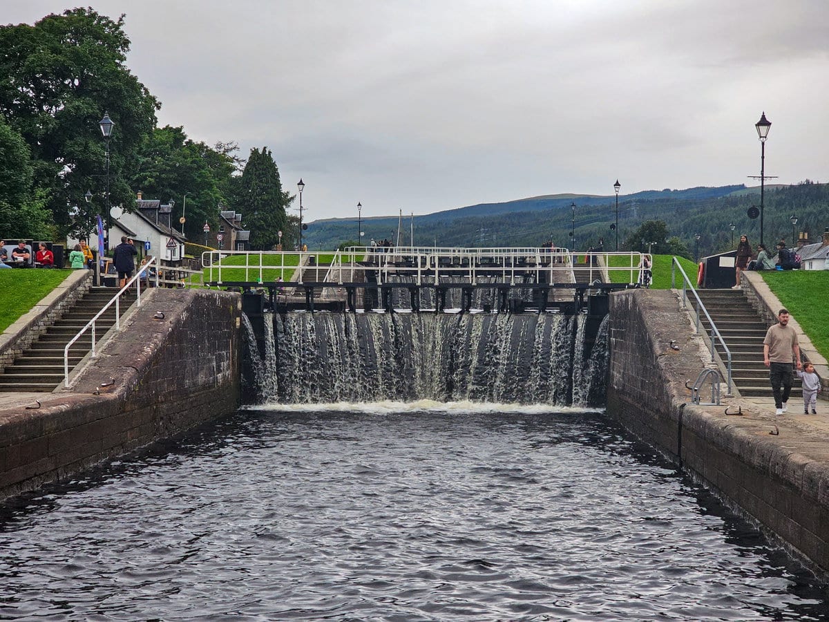 Caledonian Canal in Fort Augustus