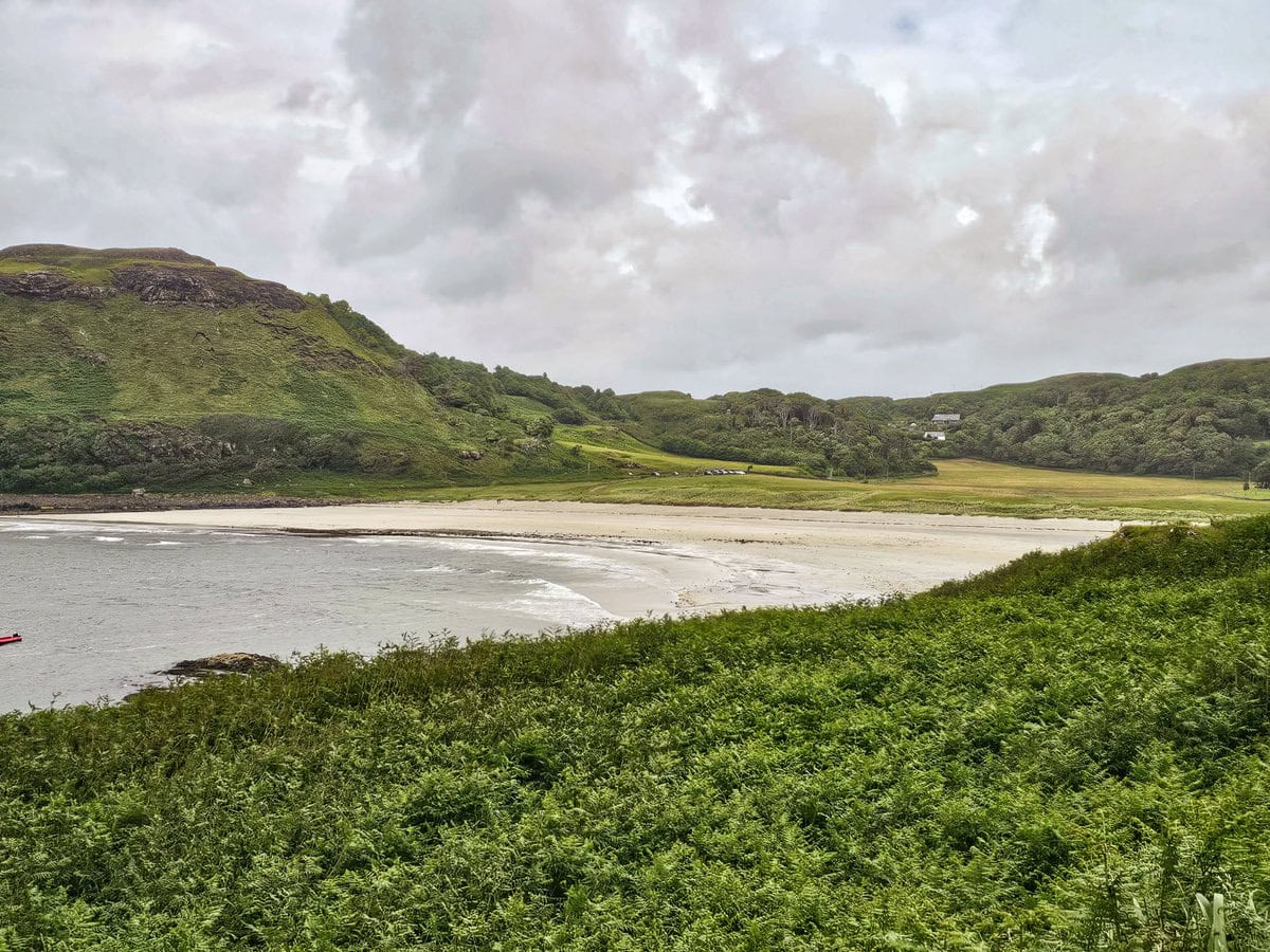 Calgary Bay und Strand auf der Insel Mull