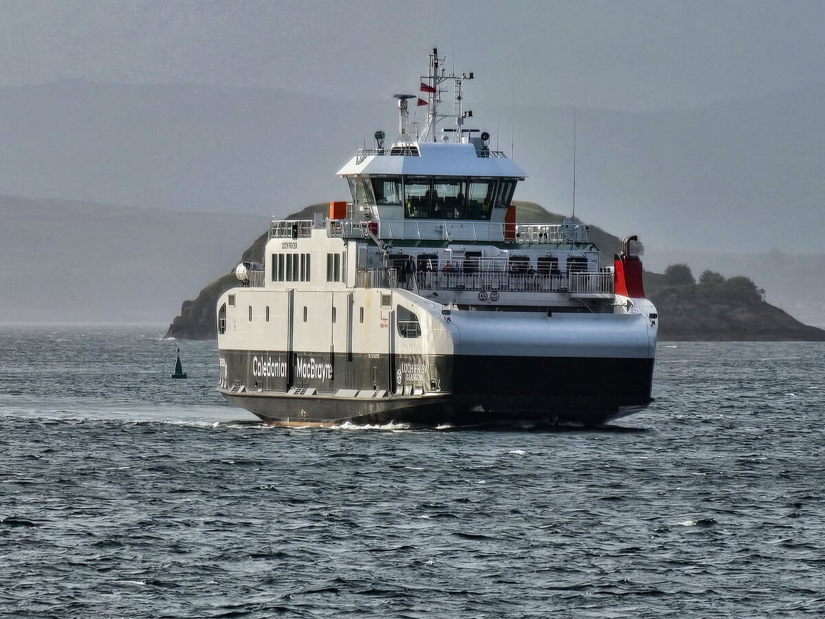 Fähre von Calmac in Oban