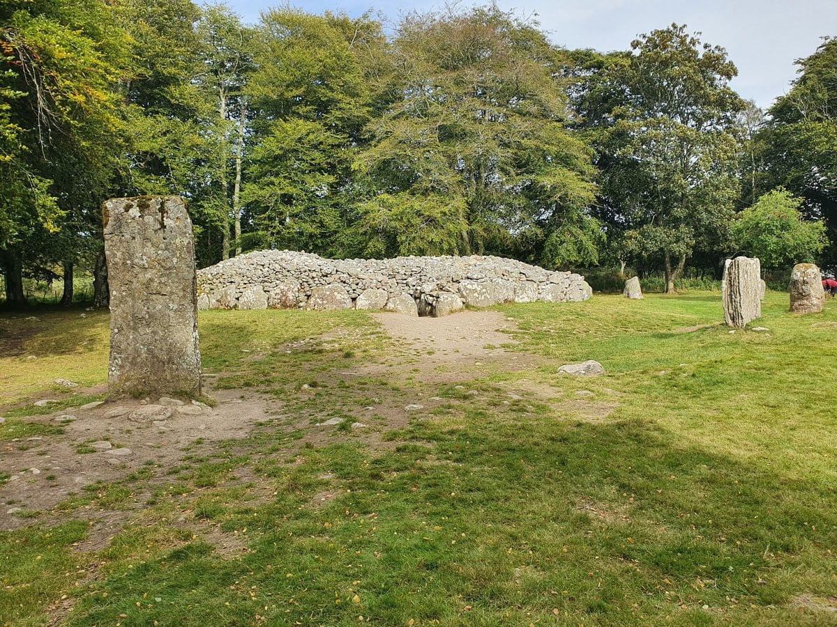 Clava Cairns beim Culloden Battlefield in der Nähe von Inverness