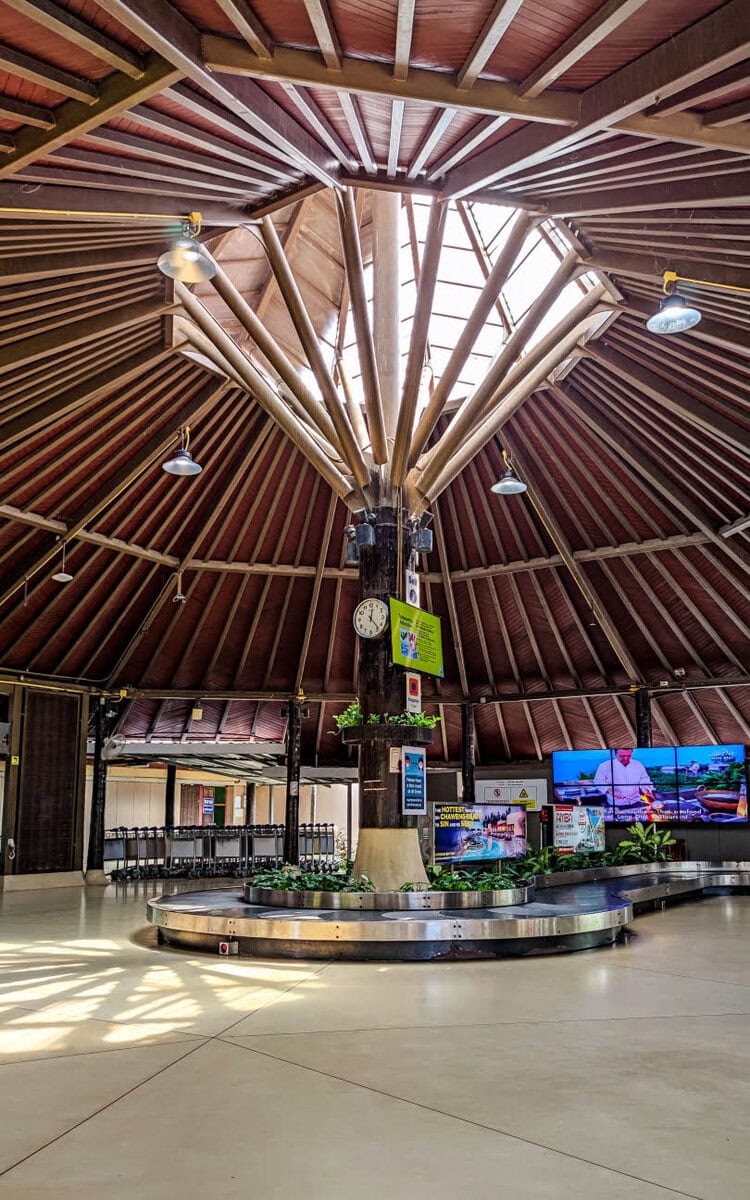 Flughafengebäude auf Koh Samui