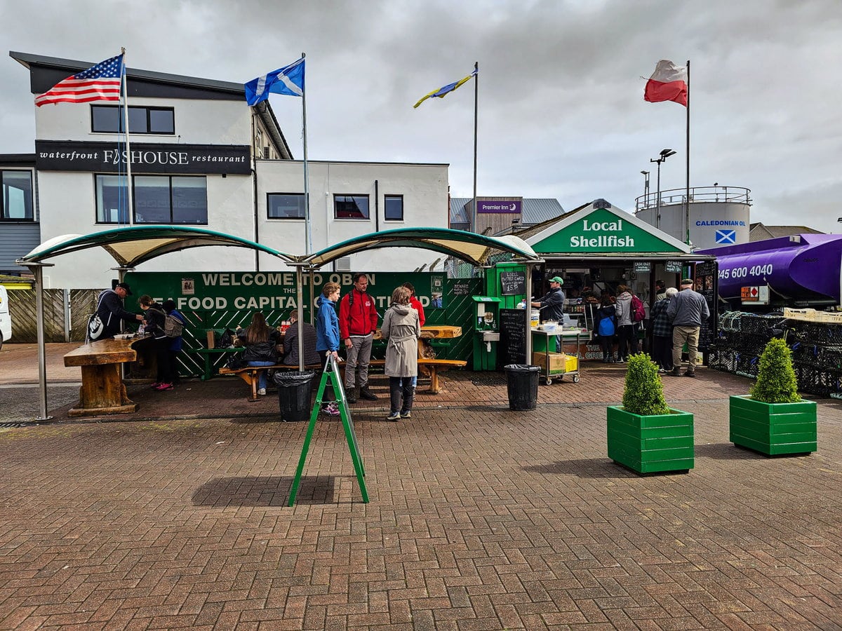 Bester Fischimbiss in Oban Schottland