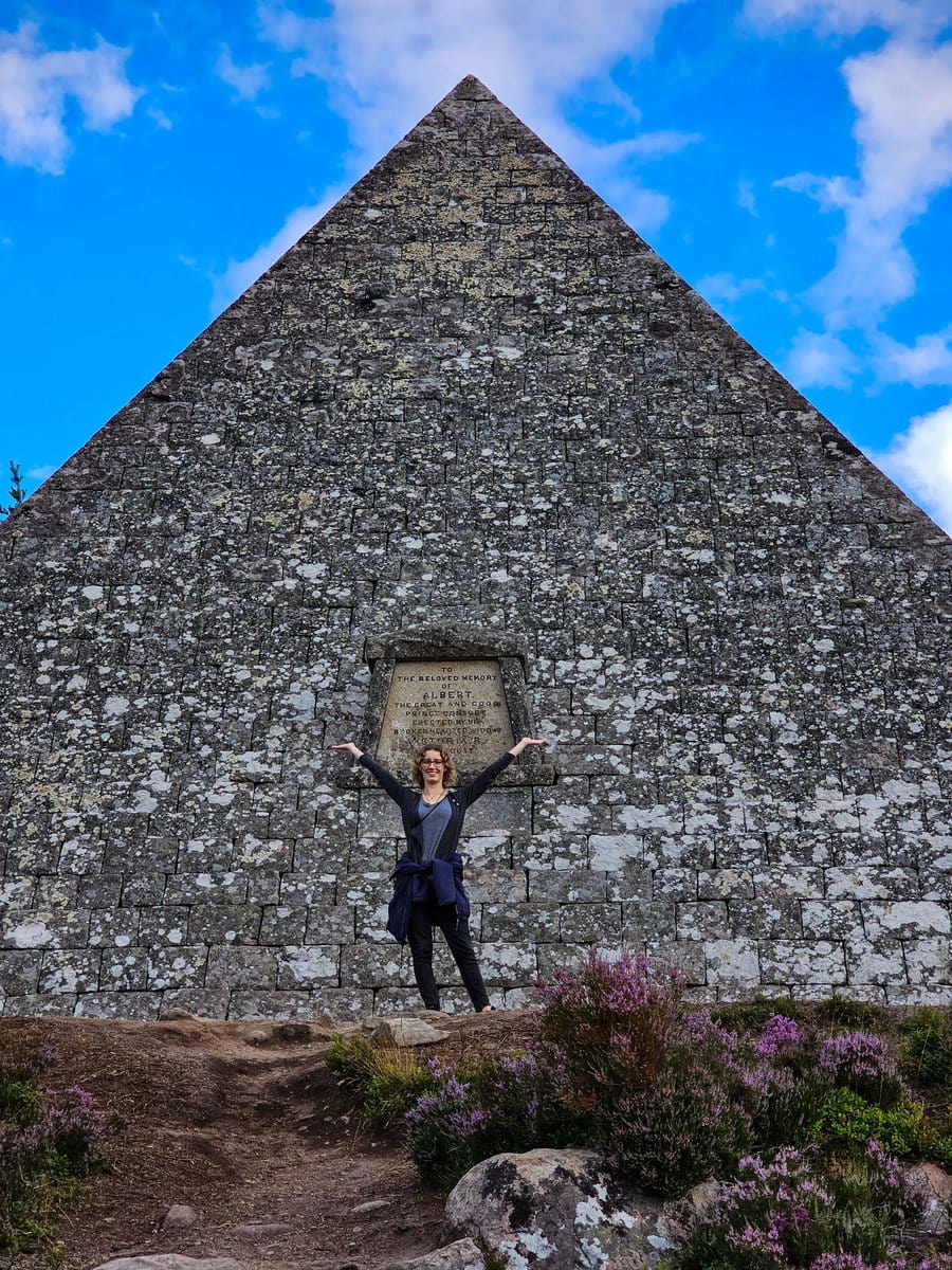 Prince Albert Pyramide auf dem Balmoral Estate in Schottland