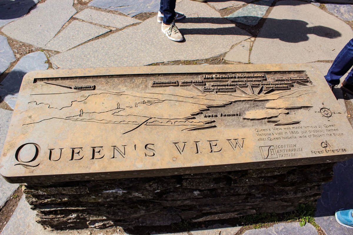 Queens View am Loch Tummel bei Pitlochry