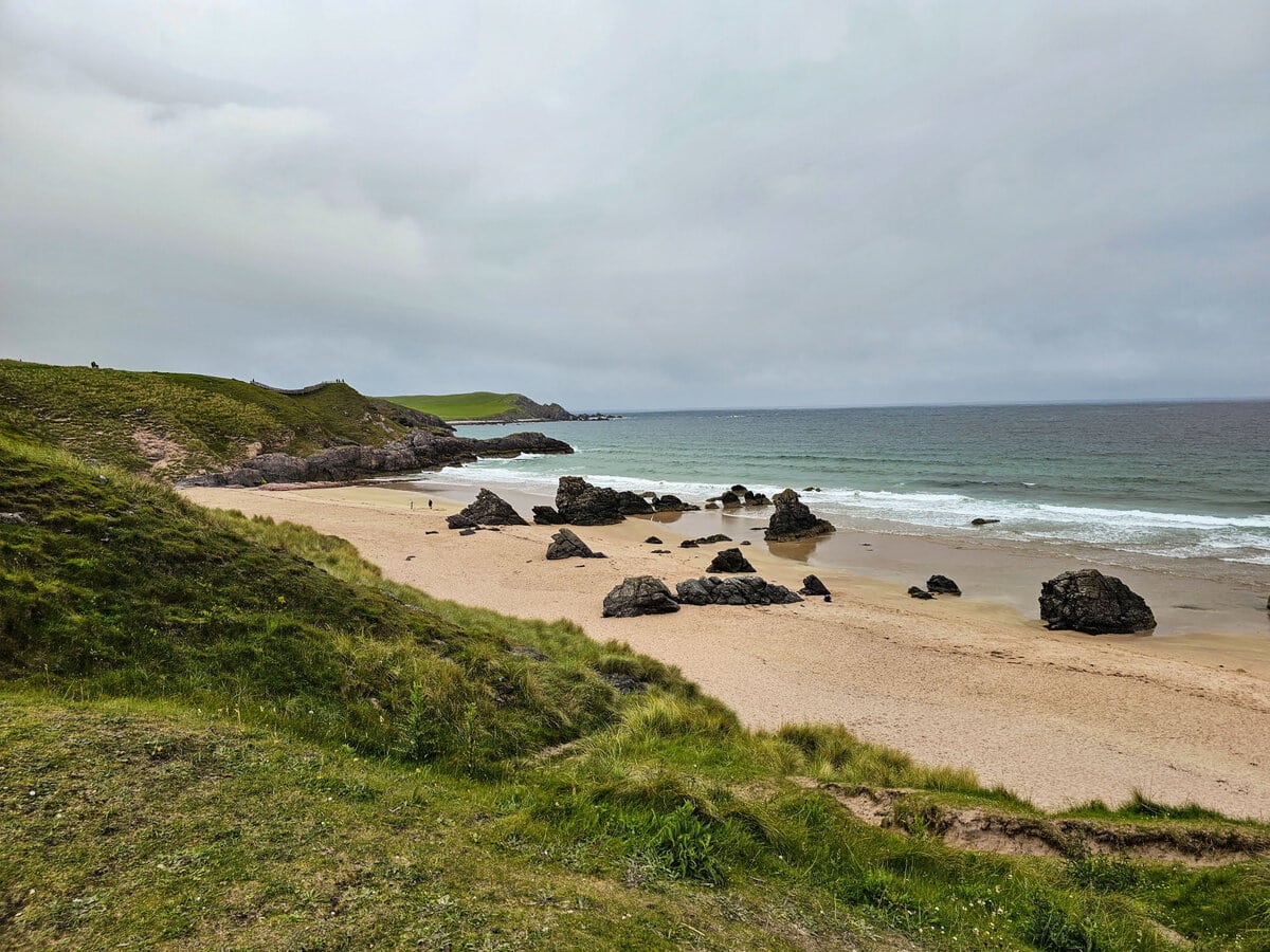 Strand in Durness, Schottland