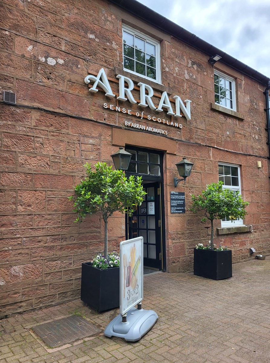 Arran Sense of Scotland Shop aud der Insel Arran