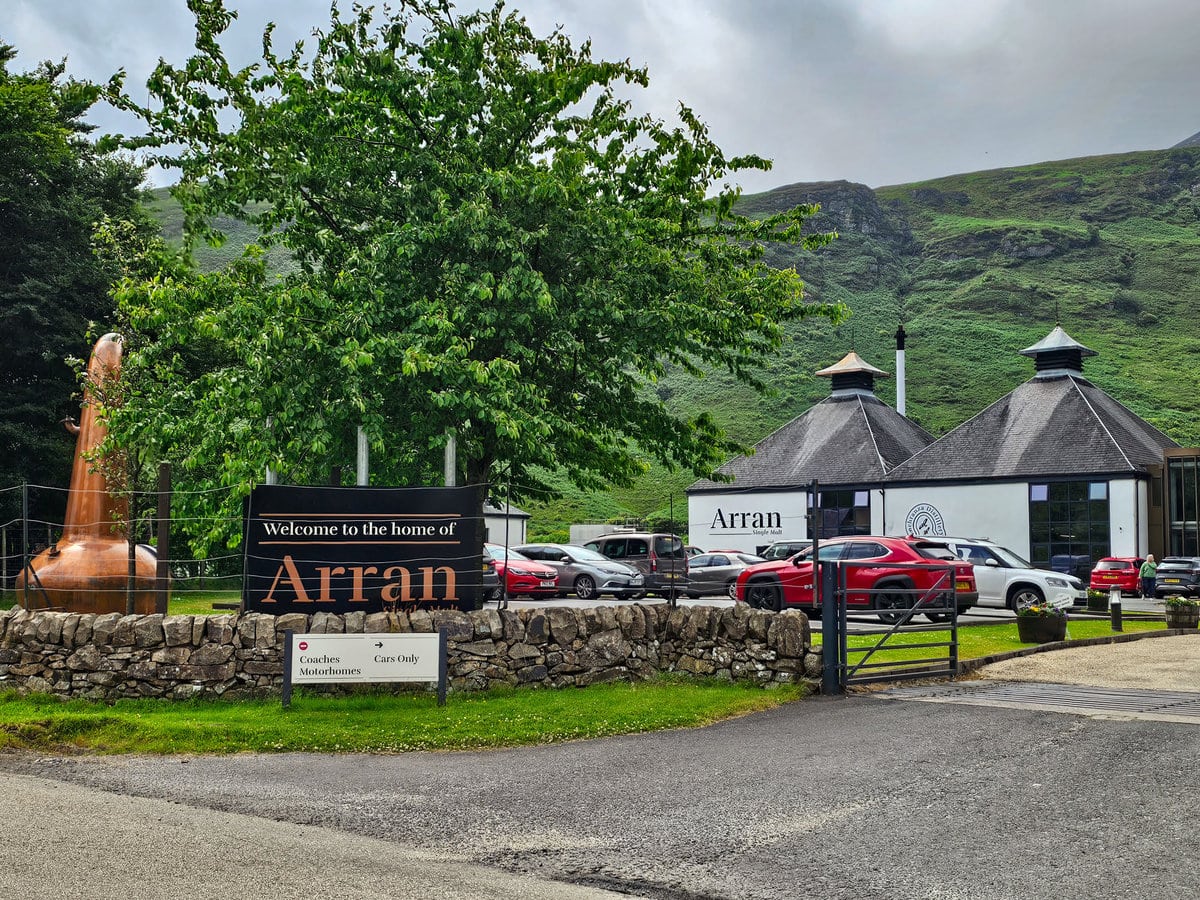 Lochranza Destillerie auf der Insel Arran