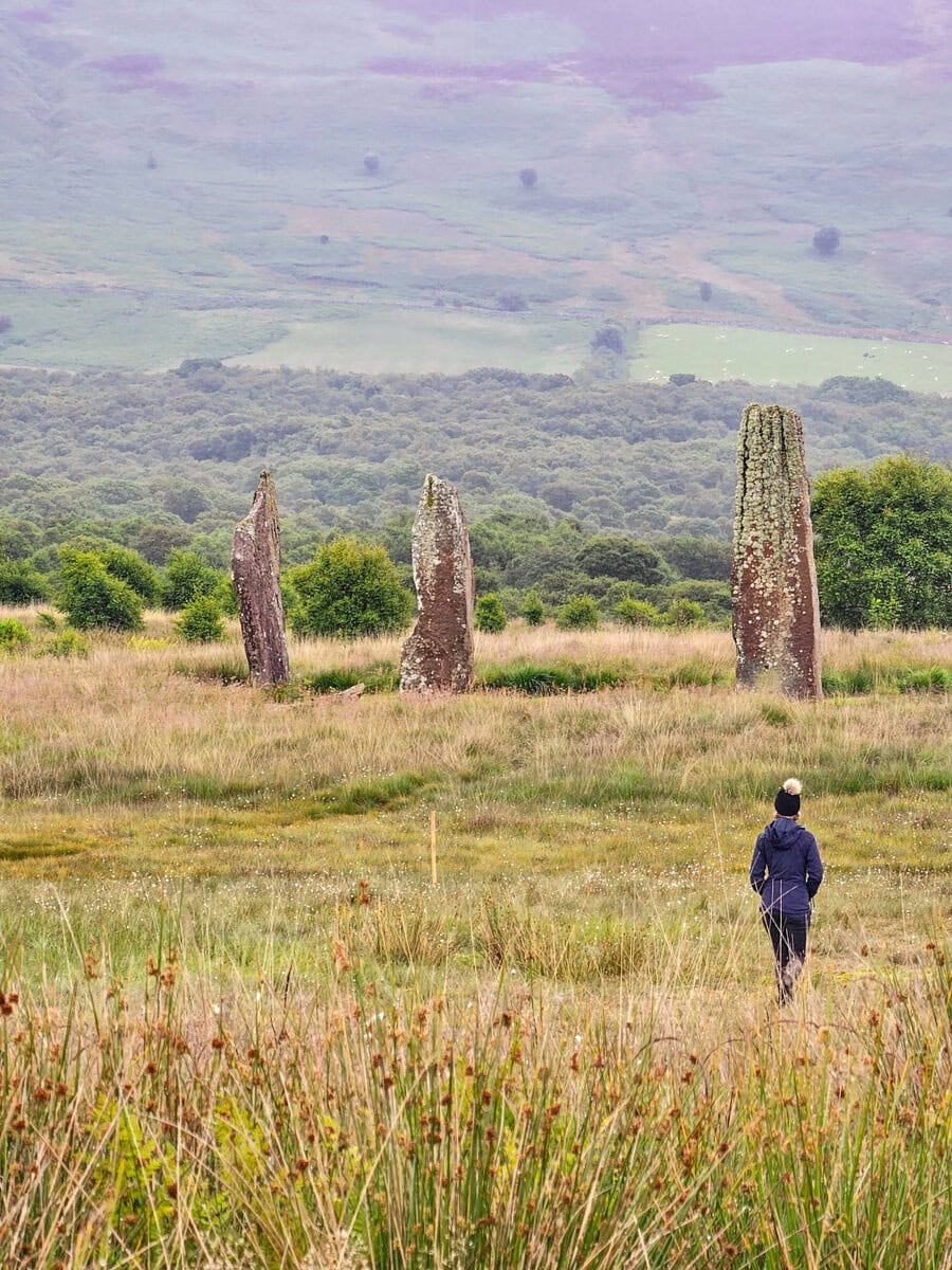 Sehenswürdigkeit Machrie Moor Standing Stones auf der Insel Arran