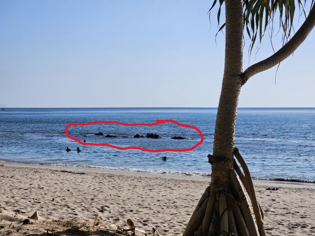 Schnorcheln am Bamboo Beach auf Koh Lanta