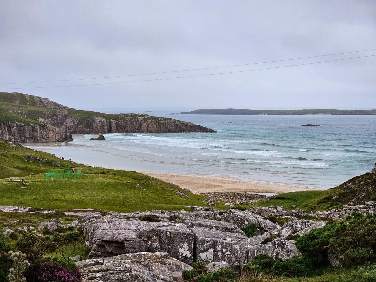 Durness Beach in Schottland