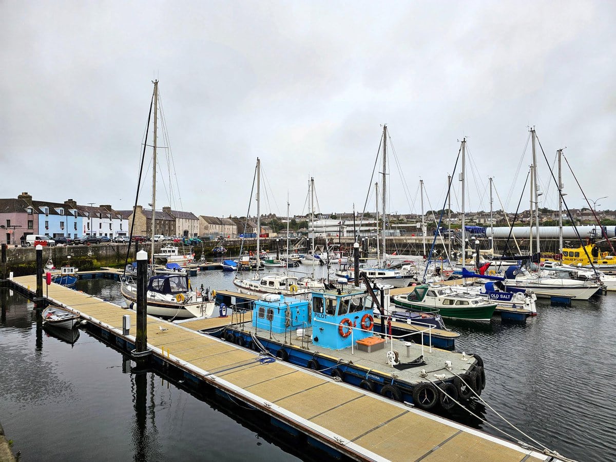 Hafen von Wick in Schottland