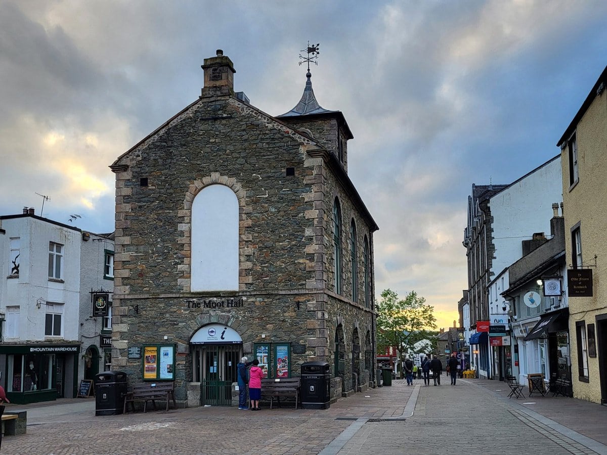 Die Moot Hall von Keswick: Heute Touristeninformationszentrale