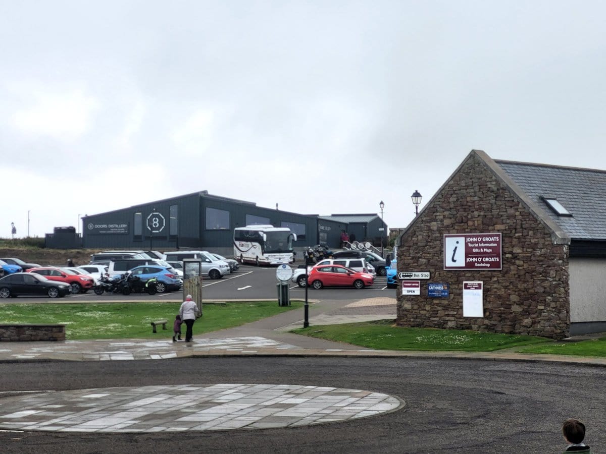 Parkplatz bei John o' Groats