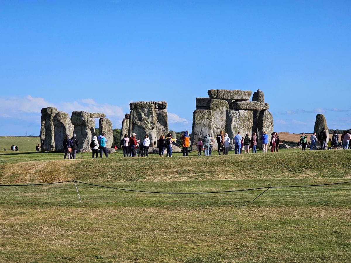 Stonehenge: Wie immer sehr gut besucht