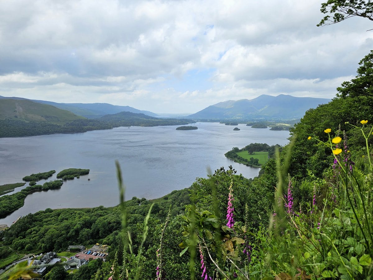 Aussichtspunkt Surprise View im Lake District bei Keswick