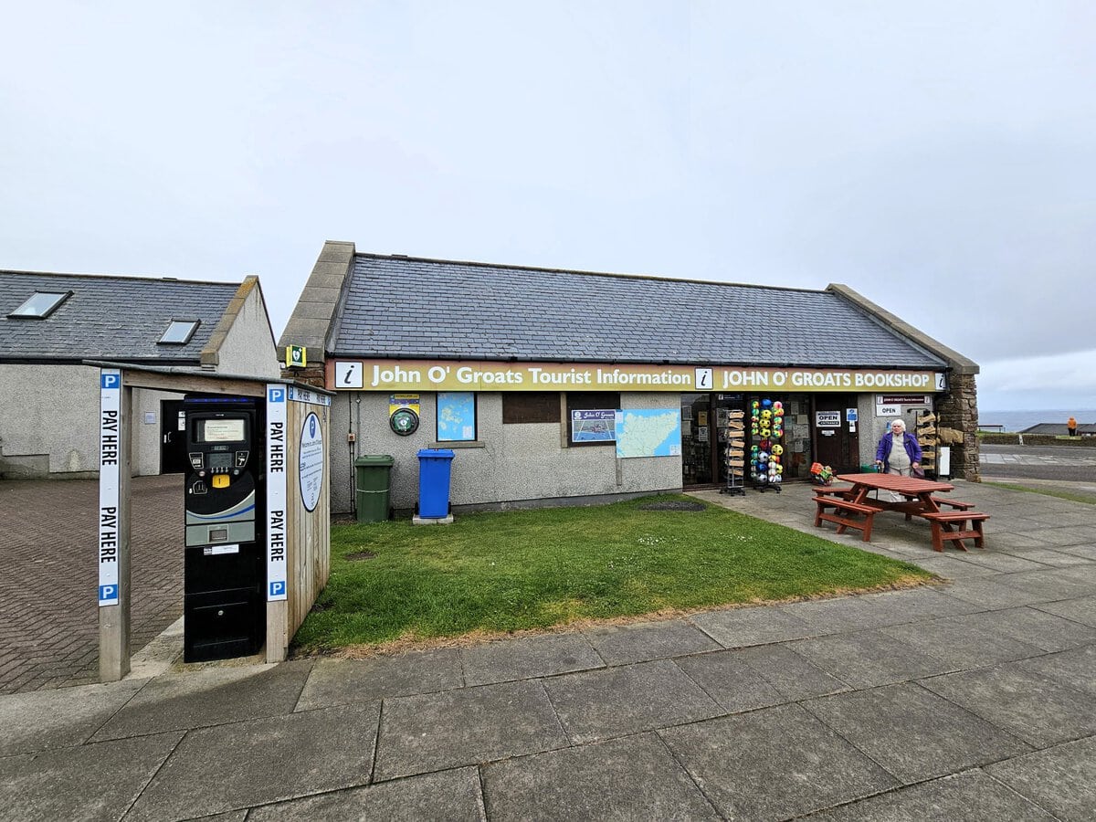 Touristen Information und Souvenir-Shop in John o Groats