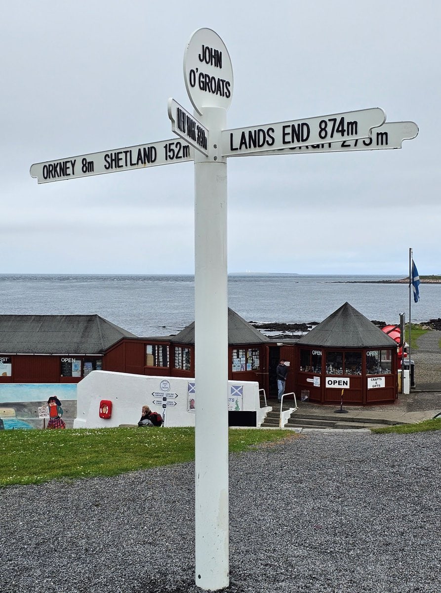 Wegweiser in John o' Groats