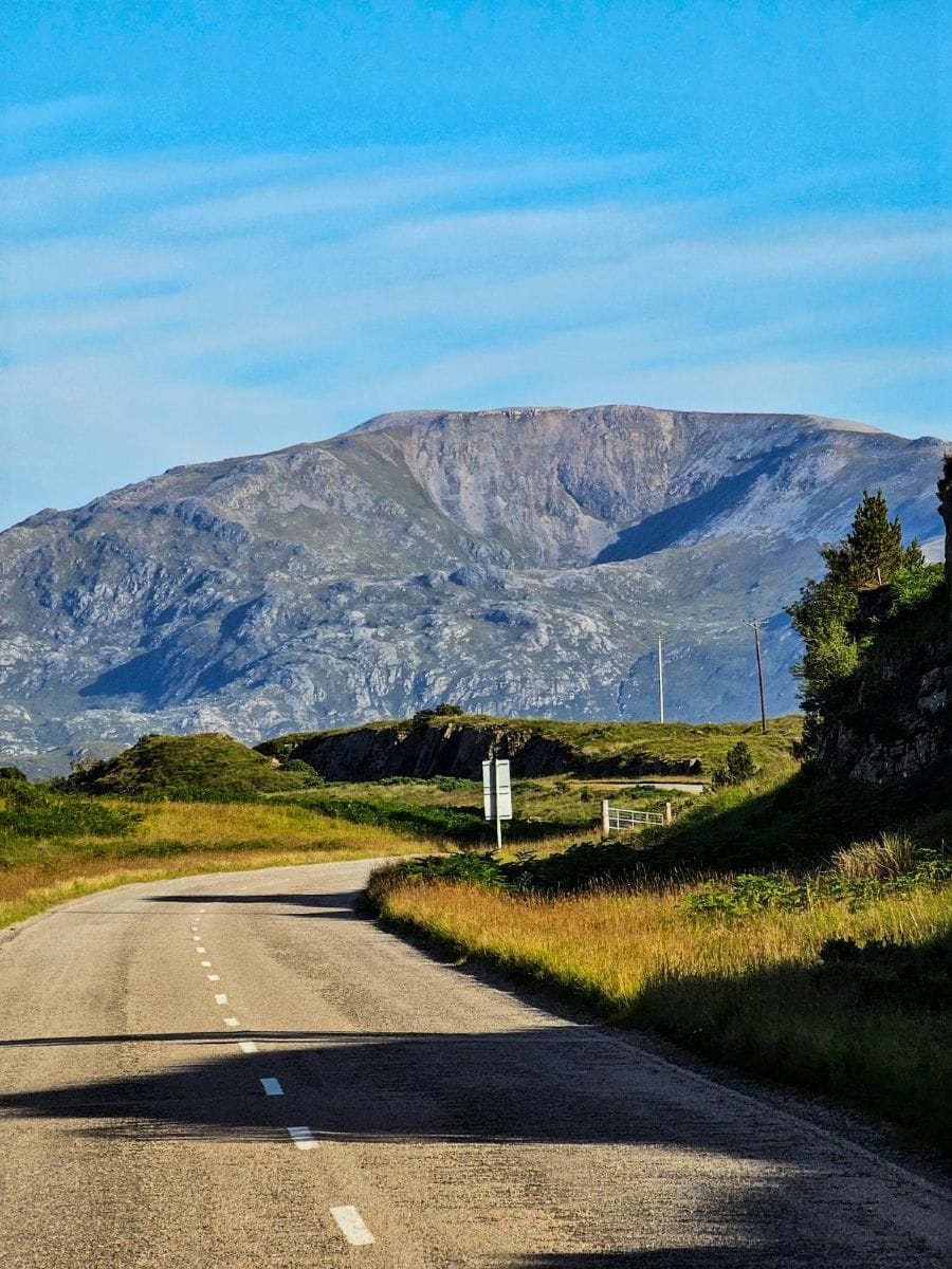 Assynt Gebirge in Schottland