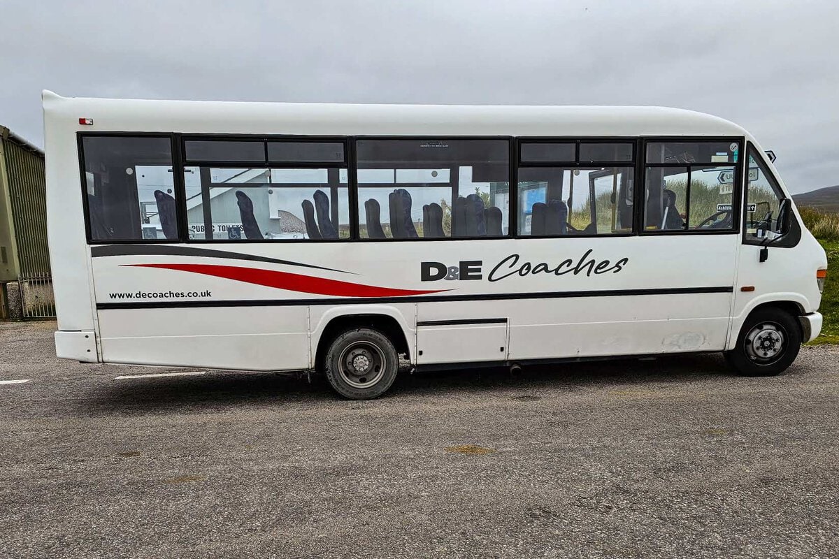 Bus von Ullapool nach Achiltibuie
